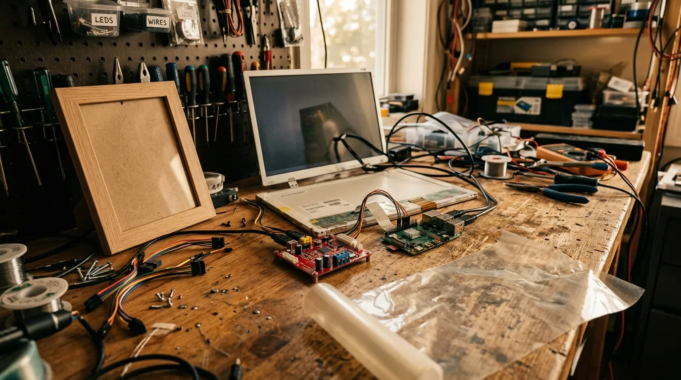 Miroir connecté DIY : guide pas cher et intelligent