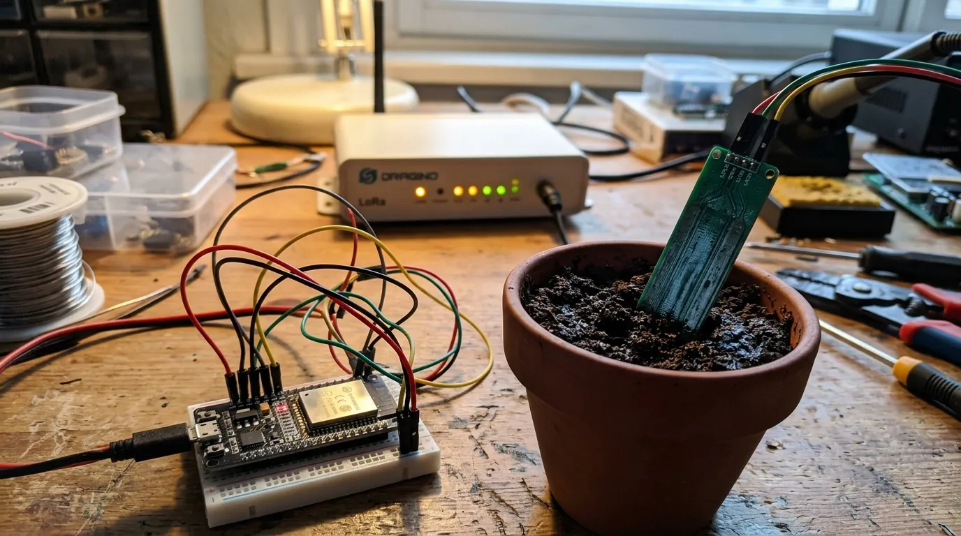 Capteur d'humidité plantes ESP32 : guide complet